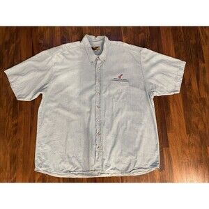 Vintage 1990's State Fair of Texas Men's Denim Embroidered Shirt 3XL
